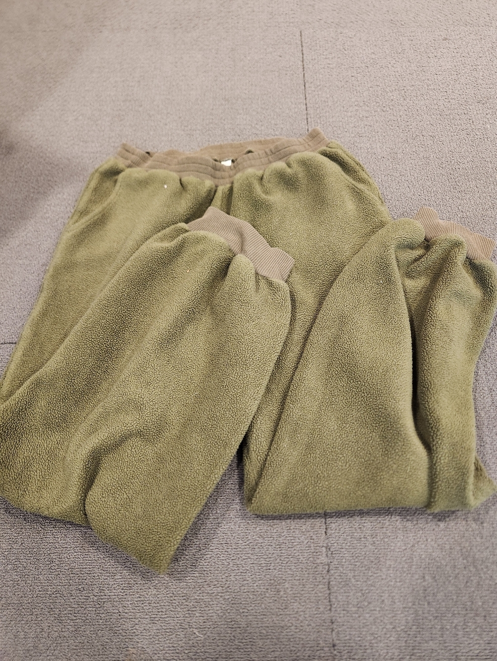NAP Lounge Wear Sweatpants Womens Size S Green Stretch Waist